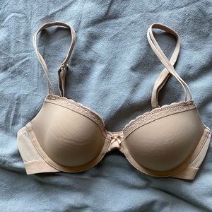 NWOT AERIE Real Happy Demi Lightly Lined Bra 32C